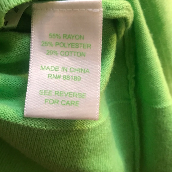 |Lilly Pulitzer| Kaitlin Green Cardigan Sweater - Picture 7 of 7